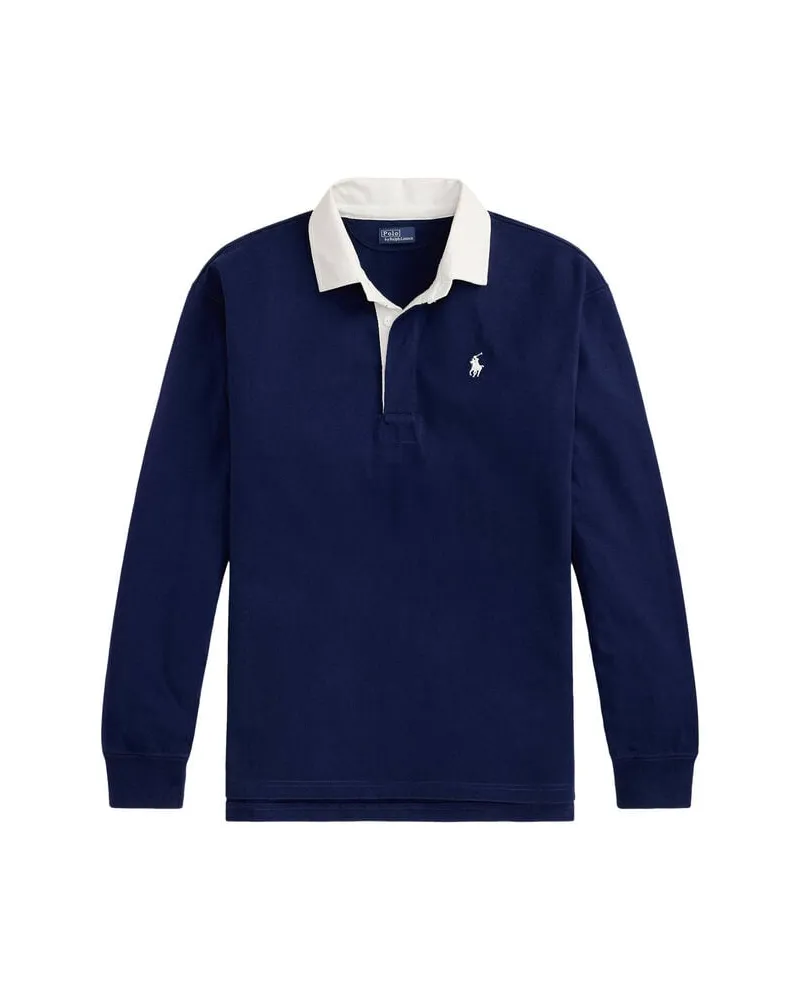 Ralph Lauren Damen Poloshirt aus Baumwolle Royalblau
