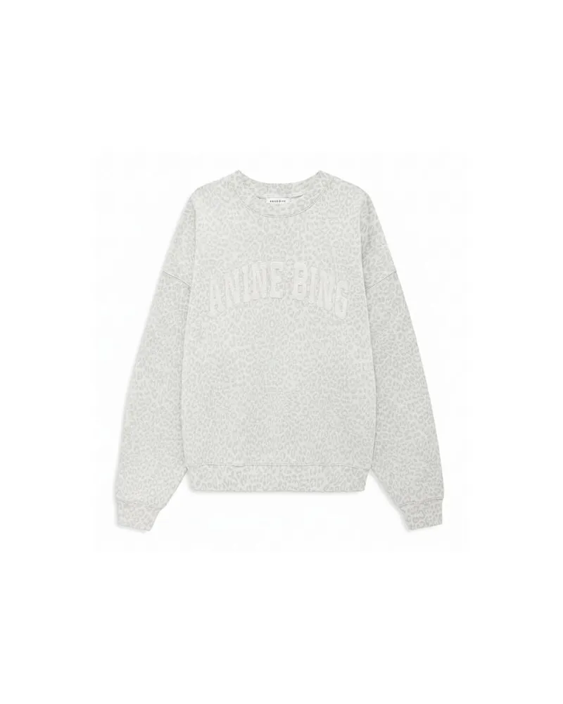 Anine Bing Damen Sweatshirt MILES Offwhite