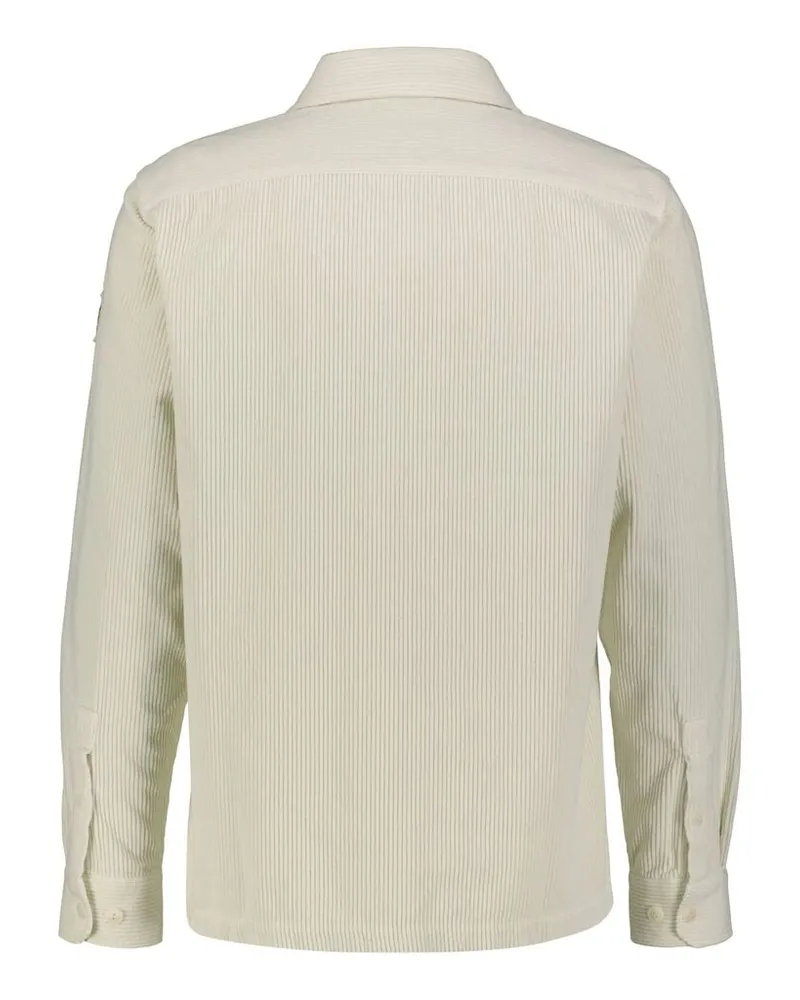 Belstaff Herren Freizeithemd aus Baumwollkordsamt Offwhite
