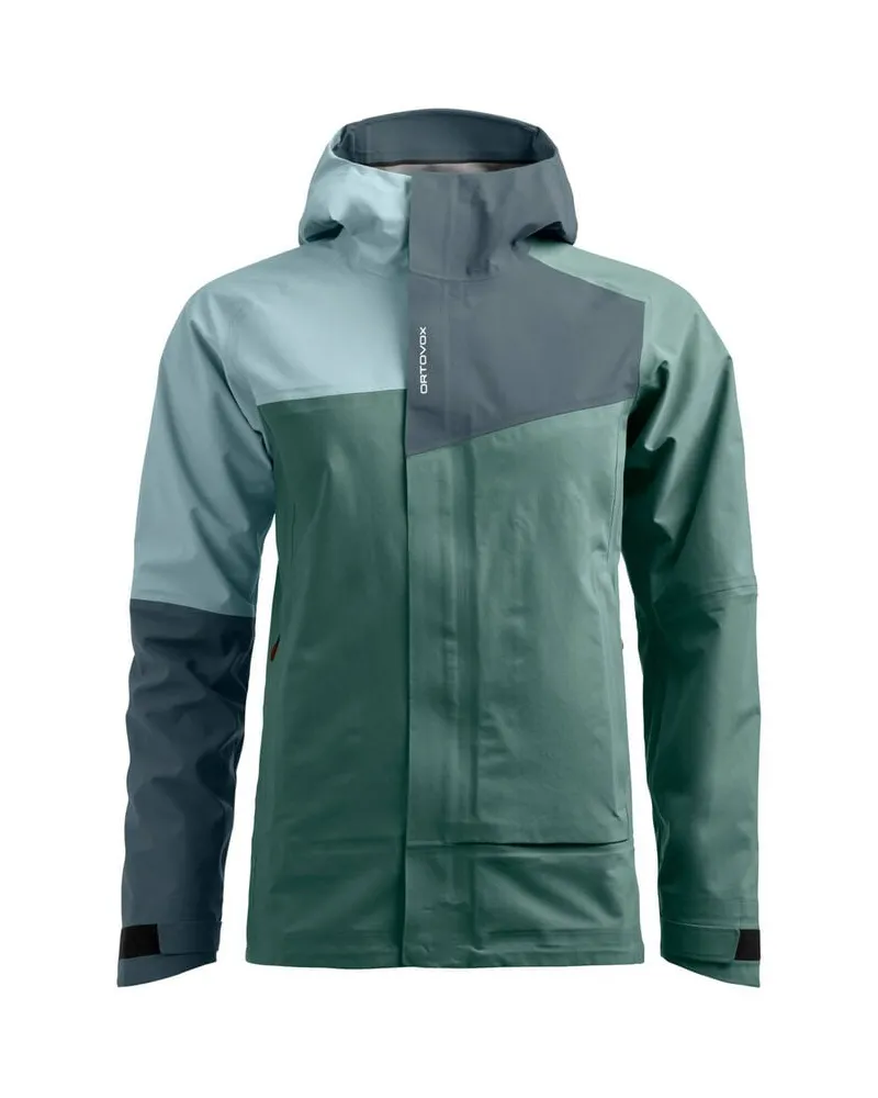 Ortovox Damen Hardshell-Jacke SECEDA 3L Grau