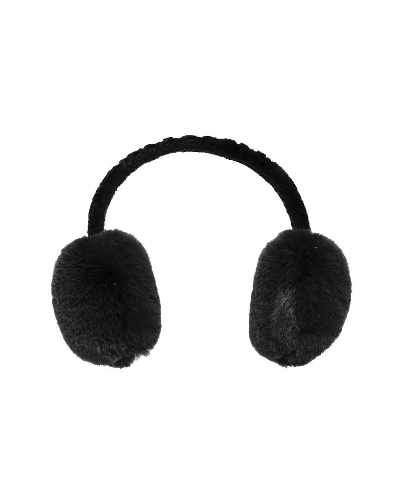 GOLDBERGH Damen Ohrenwärmer FLUFFY Schwarz