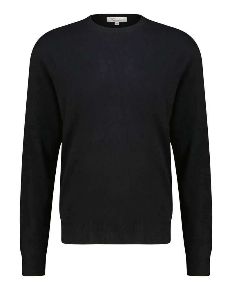 Frantina Herren Pullover aus Kaschmir Schwarz