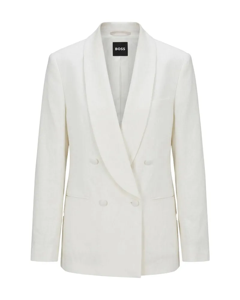 HUGO BOSS Herren Sakko H-HUTSON-DB-SC-262 Weiss
