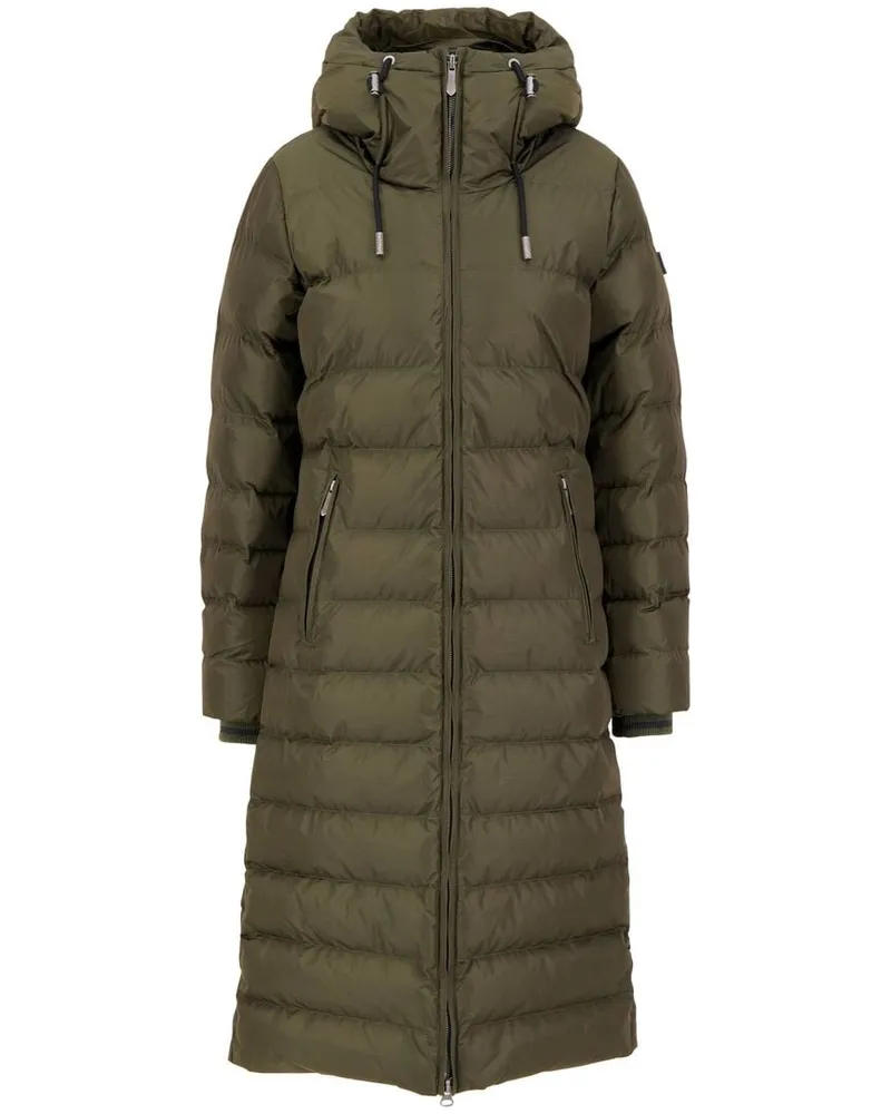 Wellensteyn Damen Steppmantel CORDOBA LONG Oliv