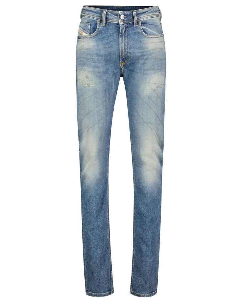 Diesel Herren Jeans 1979 SLEENKER 09J22 Skinny Fit Low Waist Blue