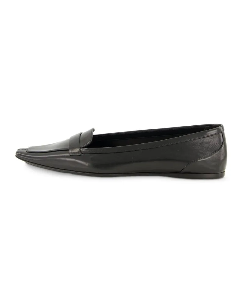 Saint Laurent Damen Ballerina POPPY Schwarz