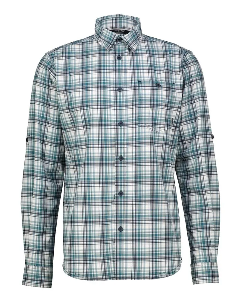 me°ru' Herren Hemd PEANIA Ocean