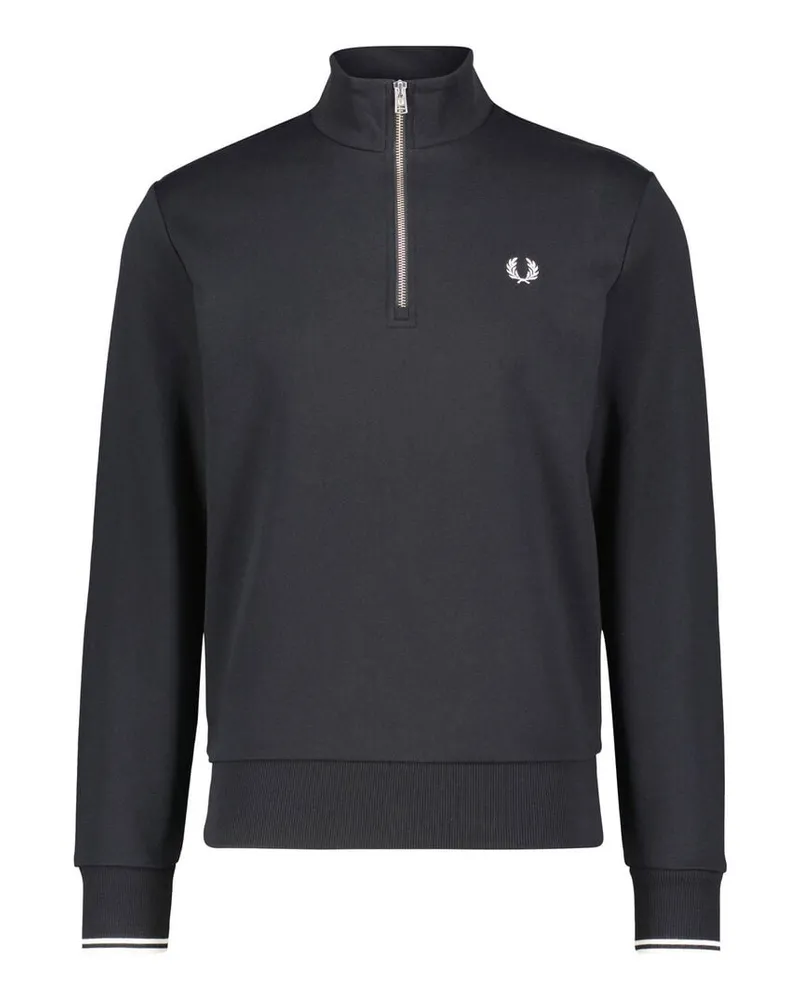 Fred Perry Herren Troyer aus Baumwolle Schwarz