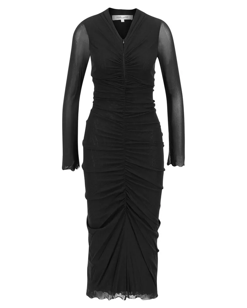 Diane von Furstenberg Damen Abendkleid ALABAMA Schwarz