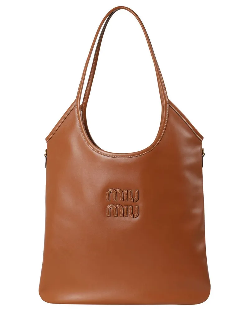 Miu Miu Damen Shopper IVY Cognac