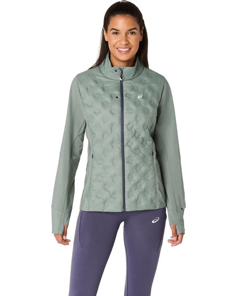 Asics Damen Laufjacke ROAD WINTER Grün