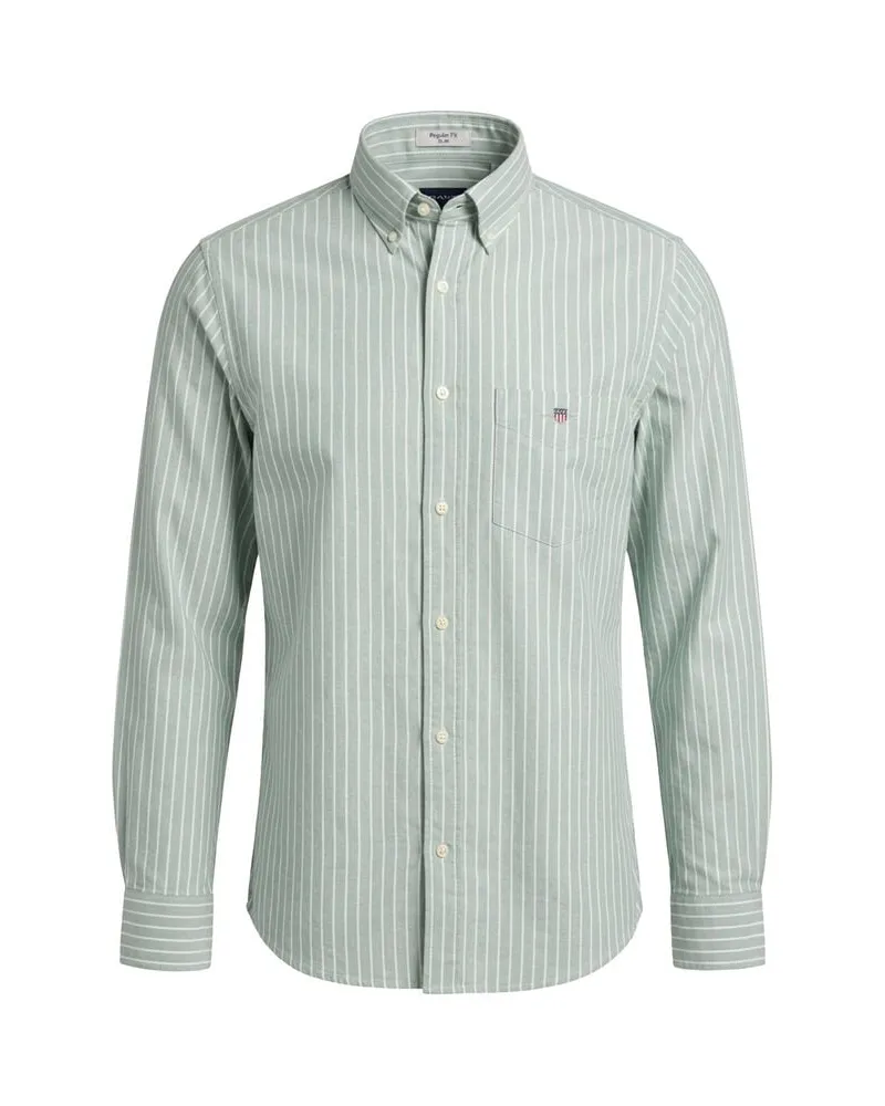 Gant Herren Hemd Regular Fit Mint