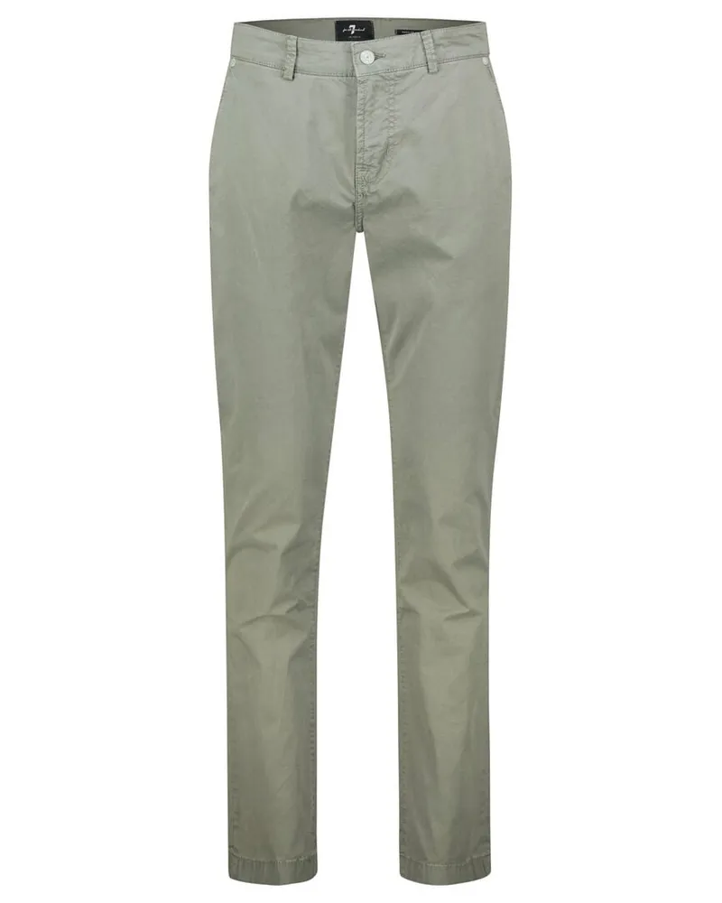 7 for all mankind Herren Chinohose SLIMMY CHINO Regular Slim Grün