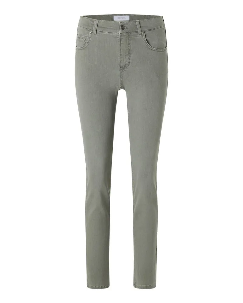 ANGELS  Damen Jeans CICI Slim Fit Oliv