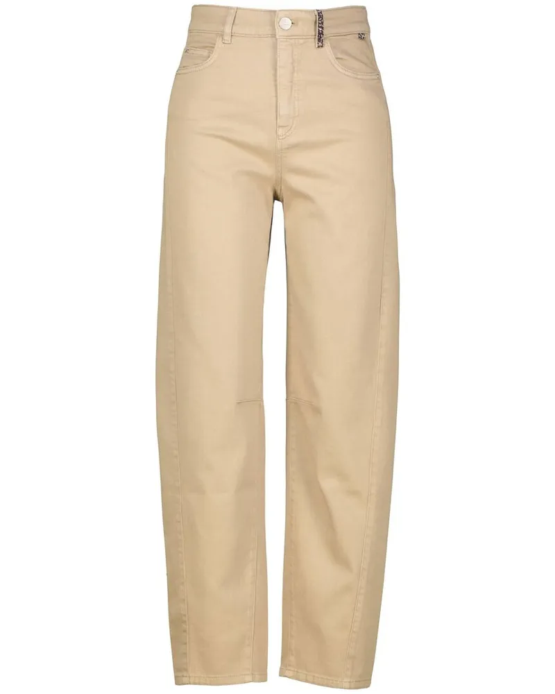 Marc Cain Damen Jeans RUMA Beige