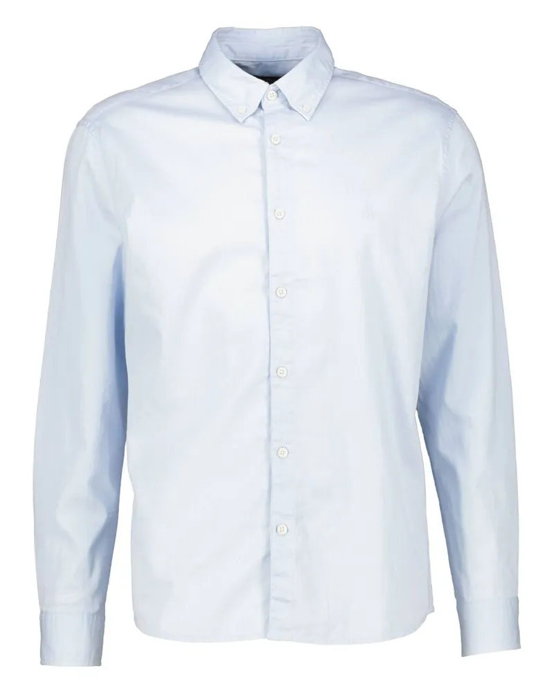 Marc O'Polo Herren Hemd Regular Fit Bleu