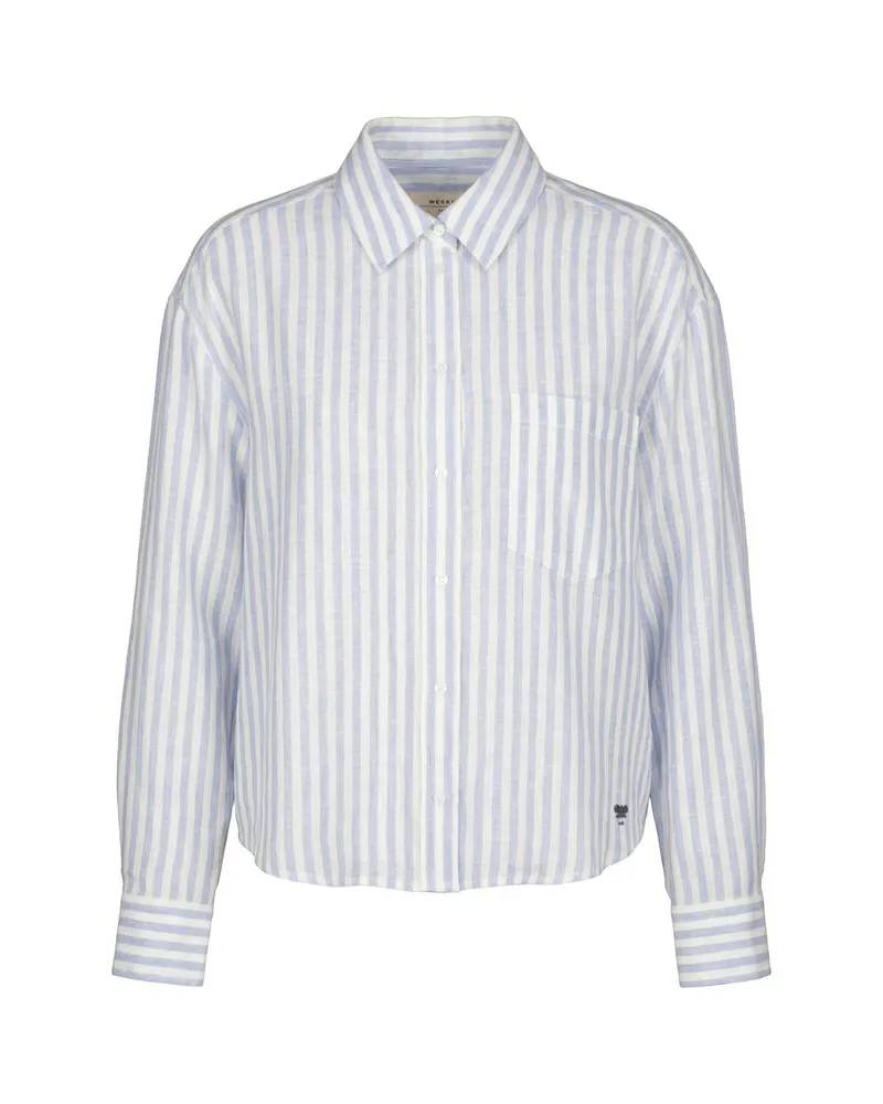 Max Mara Damen Bluse WKDALBATRO Bleu