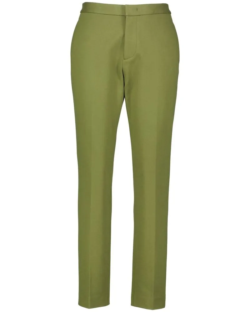 Fabiana Filippi Damen Hose aus Milano-Jersey Oliv