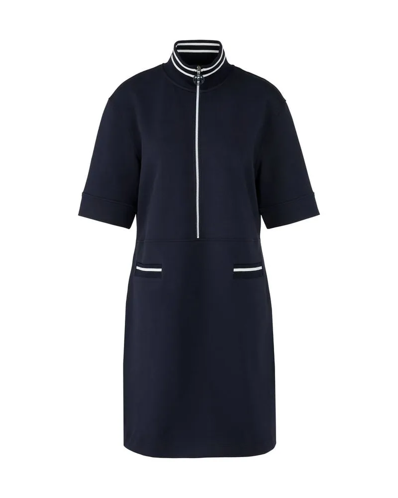 Marc Cain Damen Minikleid mit Baumwolle Navy