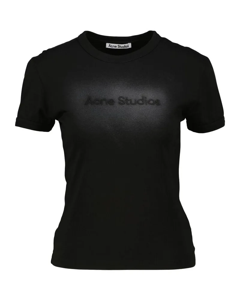 Acne Studios Damen T-Shirt Anthrazit