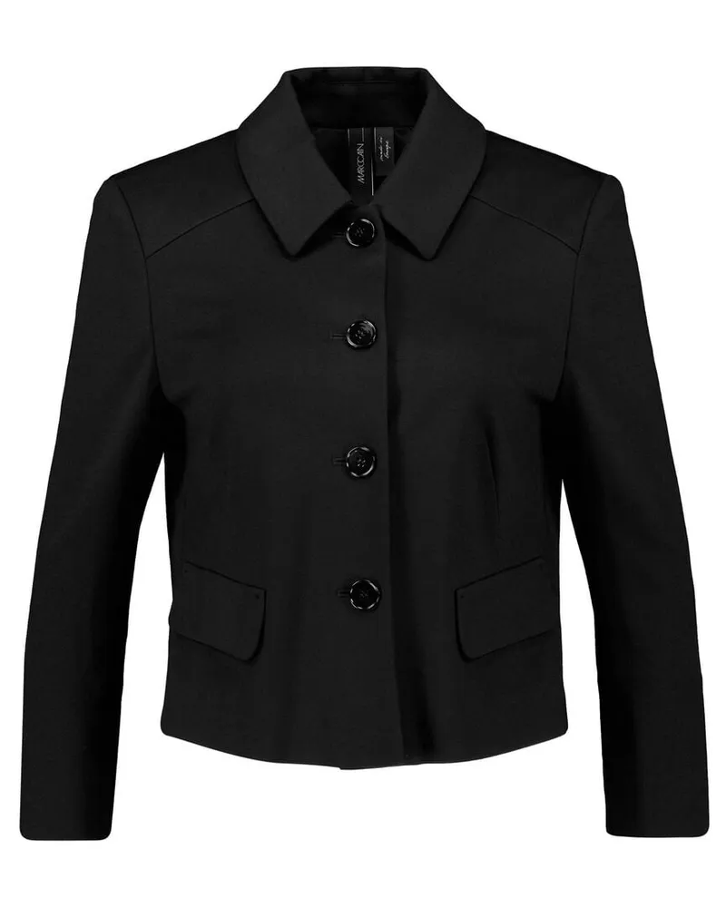 Marc Cain Damen Jerseyblazer Schwarz