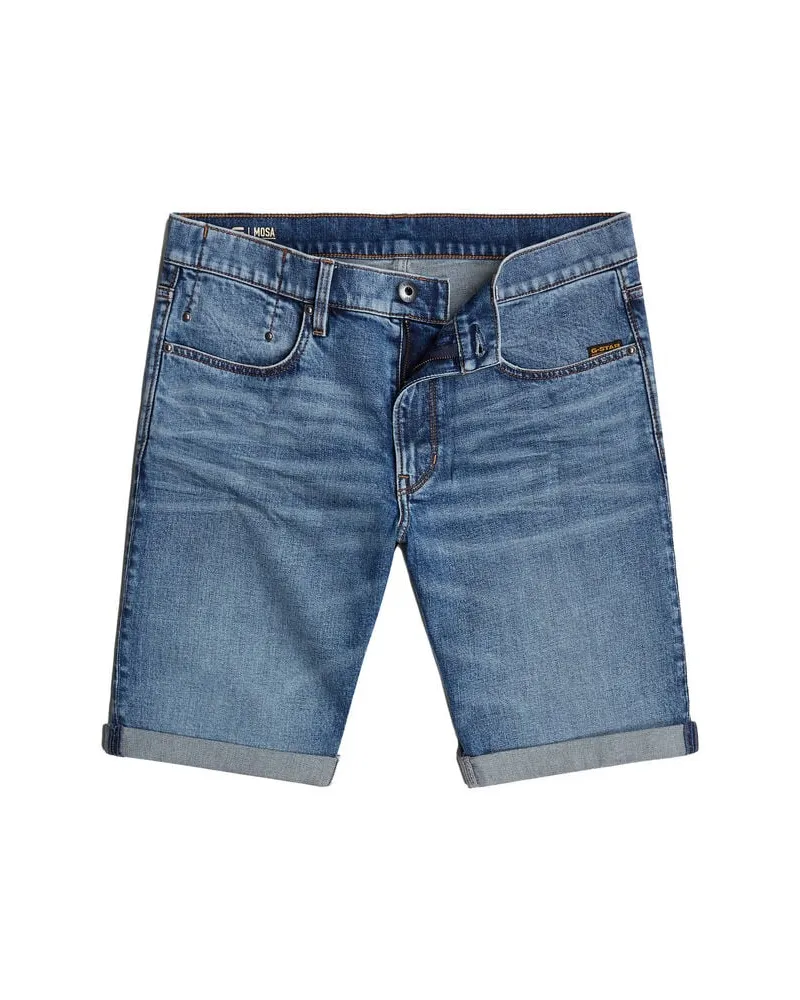 G-STAR RAW Herren Jeansshorts MOSA Blue