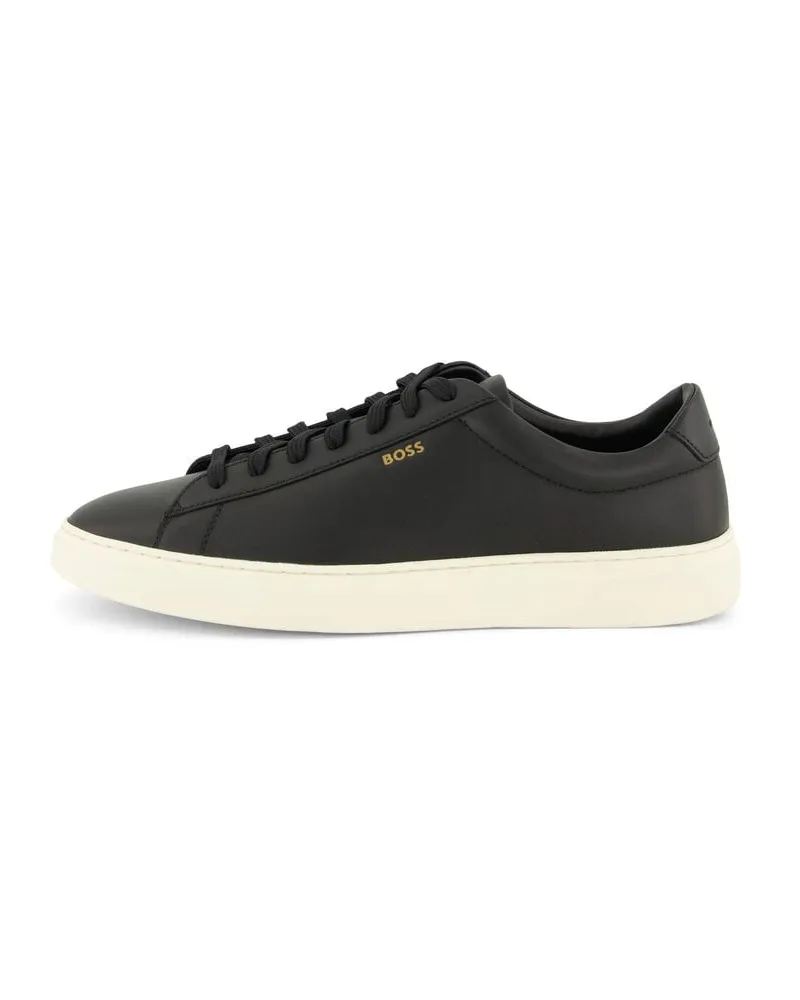 HUGO BOSS Herren Sneaker KIERAN_TENN Schwarz