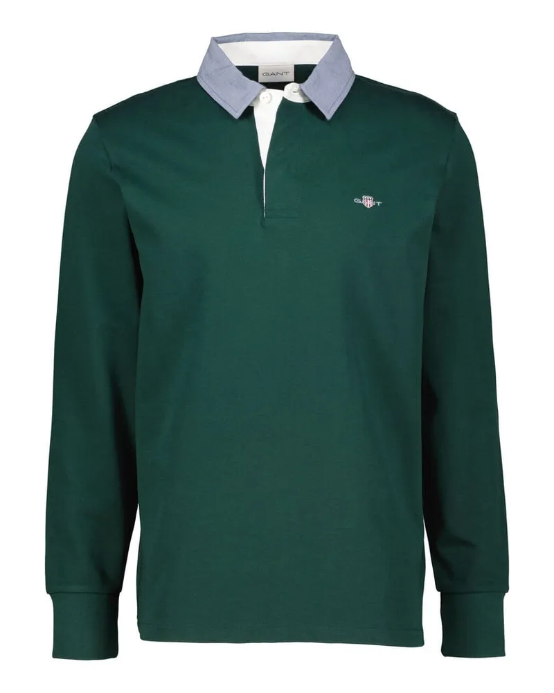 Gant Herren Poloshirt HEAVY RUGGER Grün
