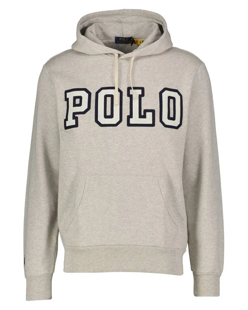 Ralph Lauren Herren Hoodie mit Logostickerei Grau