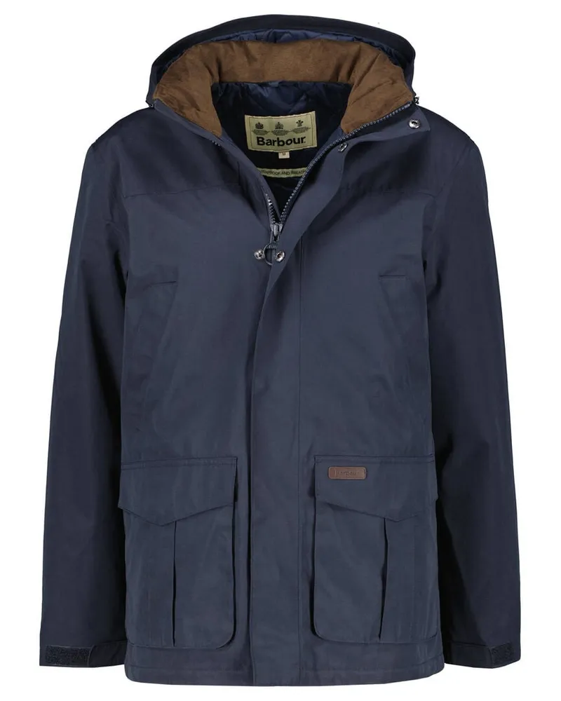 Barbour Herren Winterjacke "Brockstone Jacket Marine