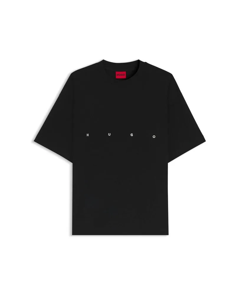 HUGO BOSS Herren T-Shirt DARISO Schwarz