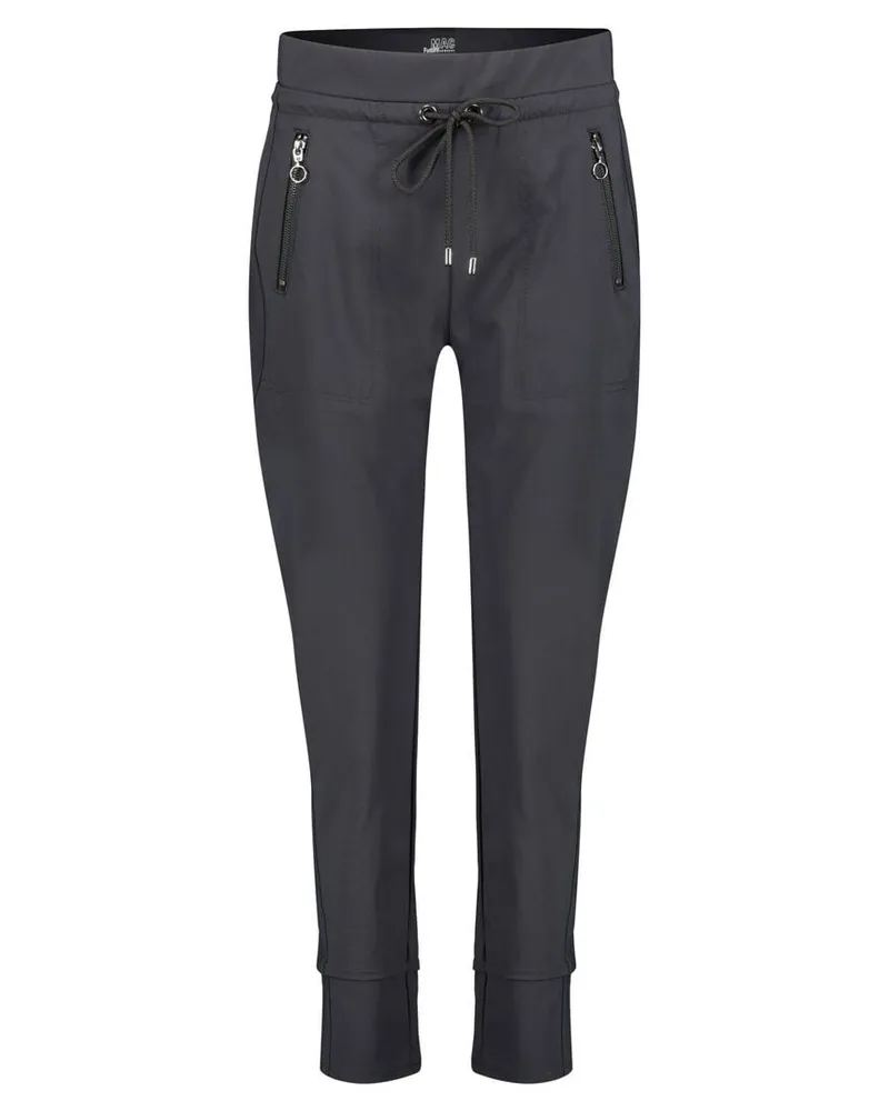 MAC Jeans Damen Hose "Easy Active Schwarz