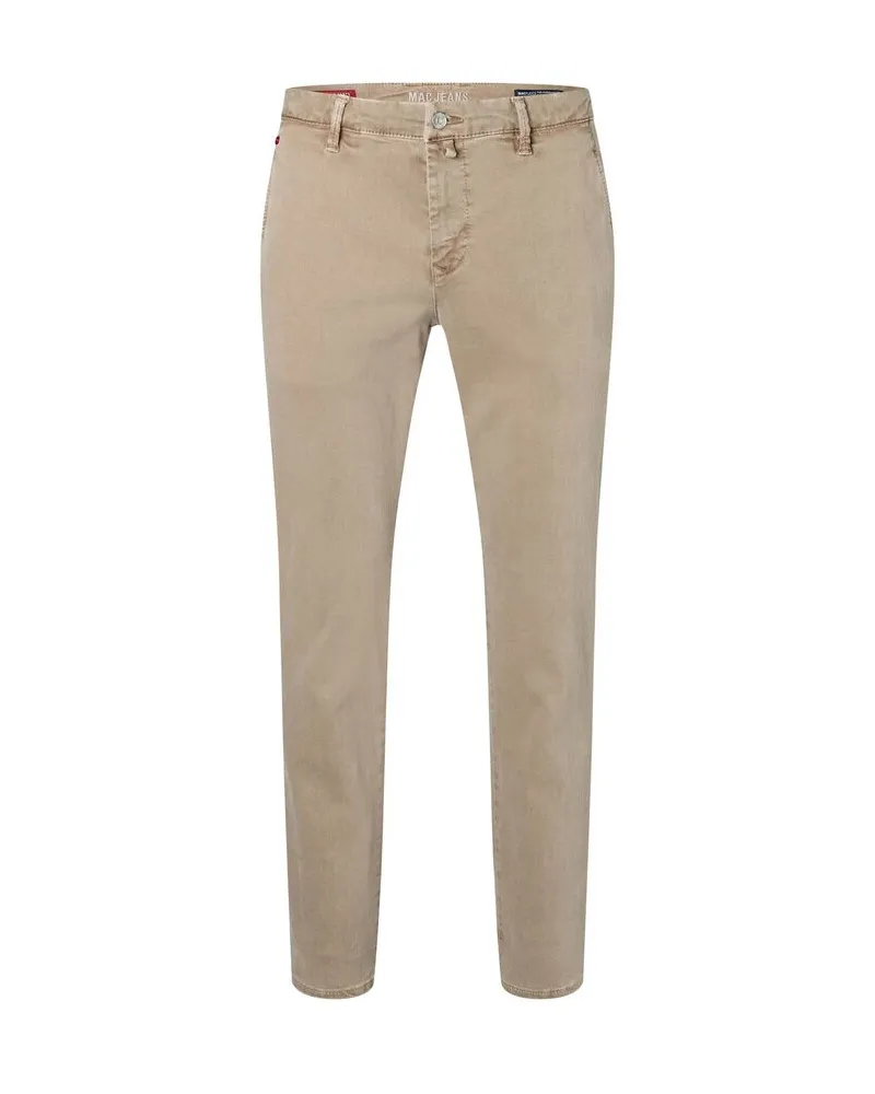 MAC Jeans Herren Chinohose DRIVERS PANTS Modern Fit Camel