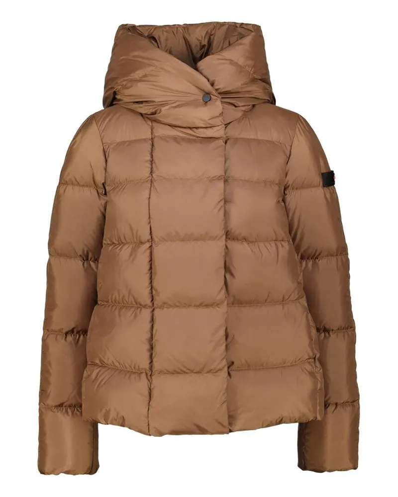 Peuterey Damen Daunenjacke mit Kapuze TUCANO Braun