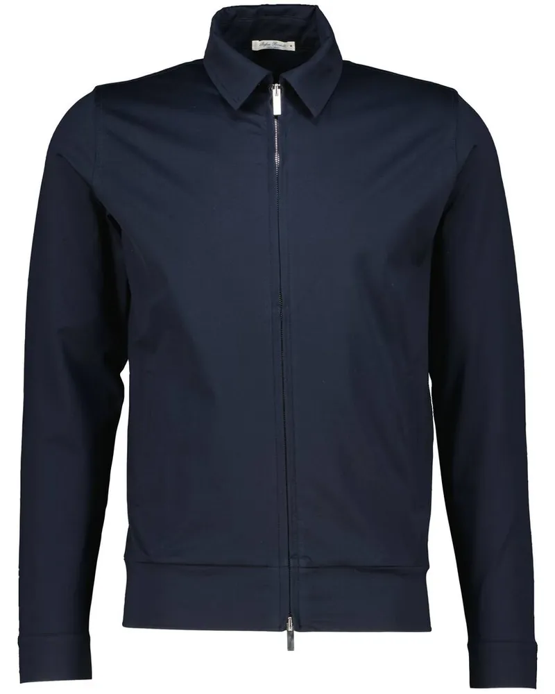 Stefan Brandt Herren Jersey-Jacke ALEK Marine