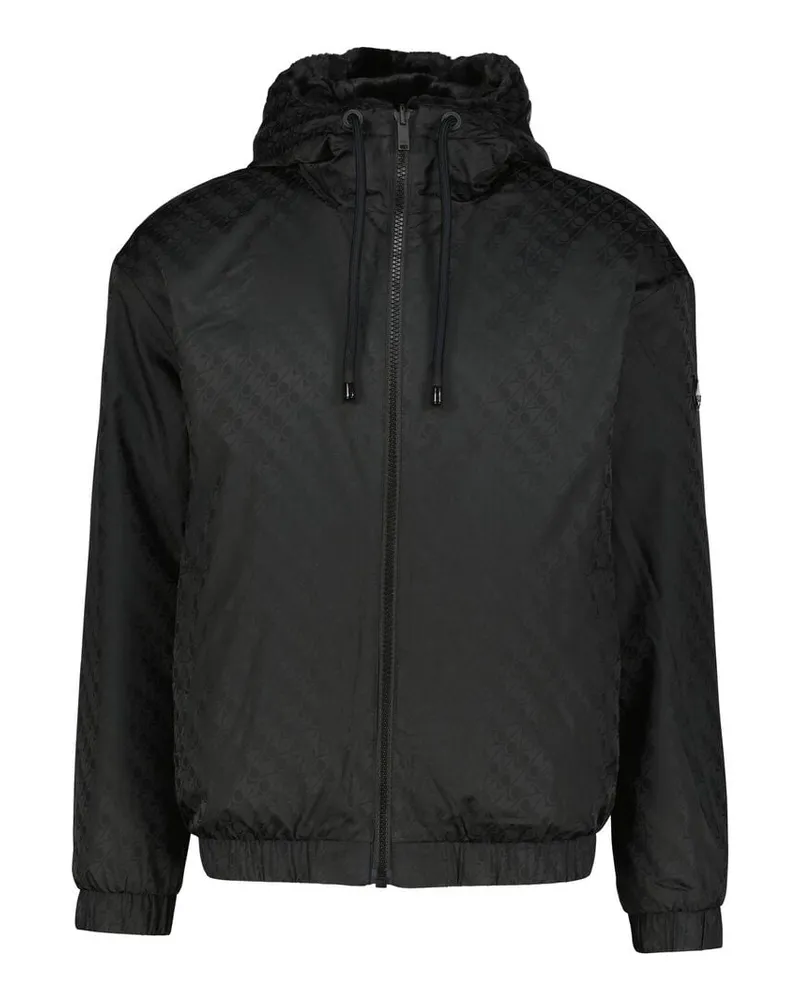 Moose Knuckles Herren Wende-Jacke BORDEN MONO BUNNY Schwarz