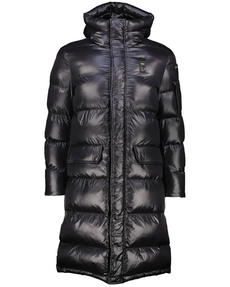 Blauer Damen Steppmantel CEDAR Schwarz