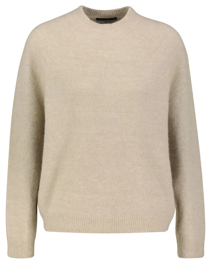 Drykorn Damen Strickpullover PEMIRI mit Alpaka und Schurwolle Relaxed Fit Beige
