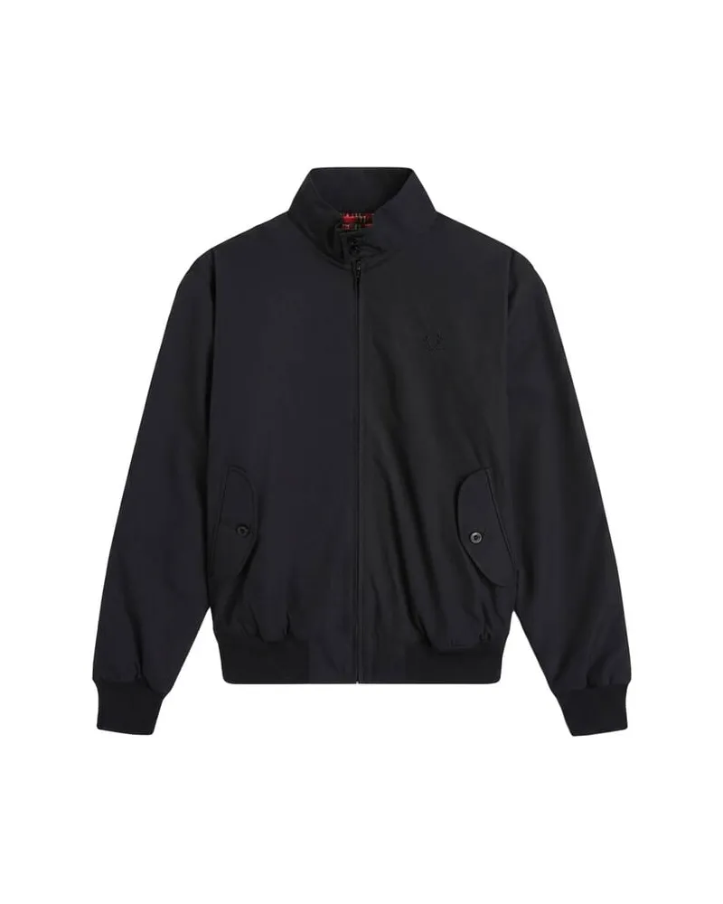 Fred Perry Herren Jacke HARRINGTON Schwarz