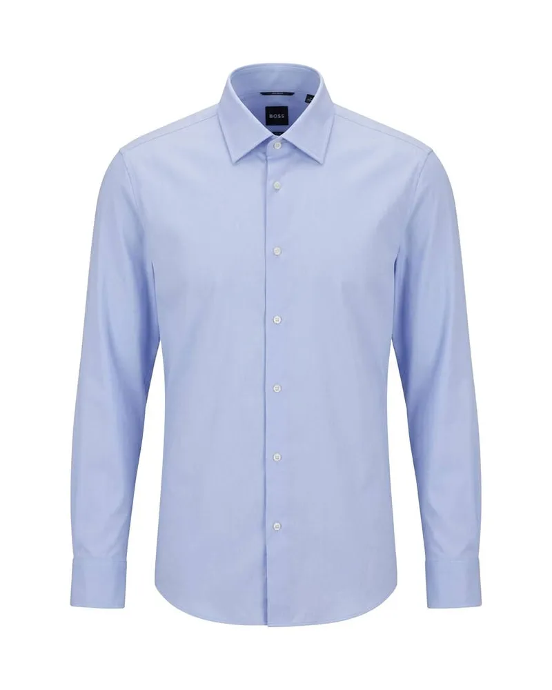 HUGO BOSS Herren Hemd P-HANK-K Bleu