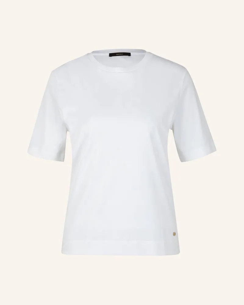 windsor. Damen T-Shirt Weiss