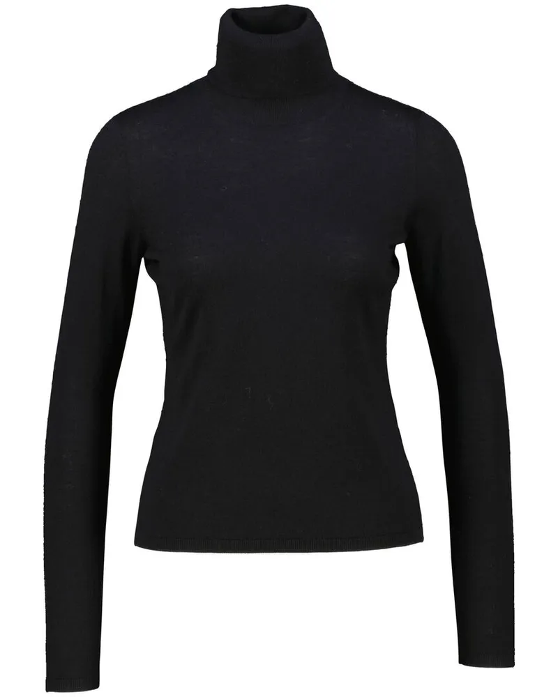 Max Mara Damen Rollkragenpullover aus Kaschmir VELOCE Schwarz