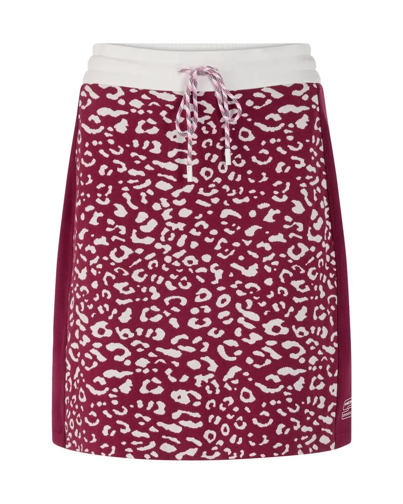 Marc Cain Damen Minirock mit Viskose Bordeaux