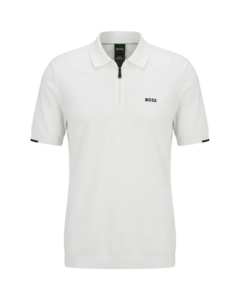 HUGO BOSS Herren Pullover KN_EVER Weiss