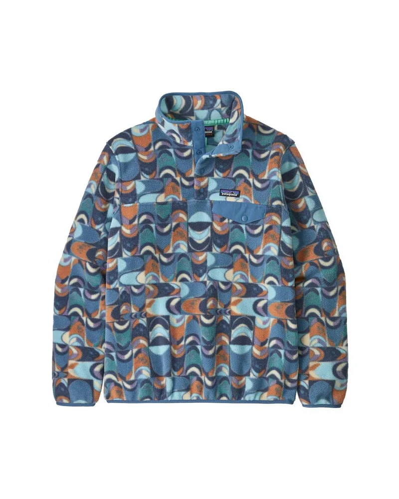 Patagonia Damen Fleecepullover WS LIGHTWEIGHT SYNCHILLA SNAP-T PULLOVER Blau