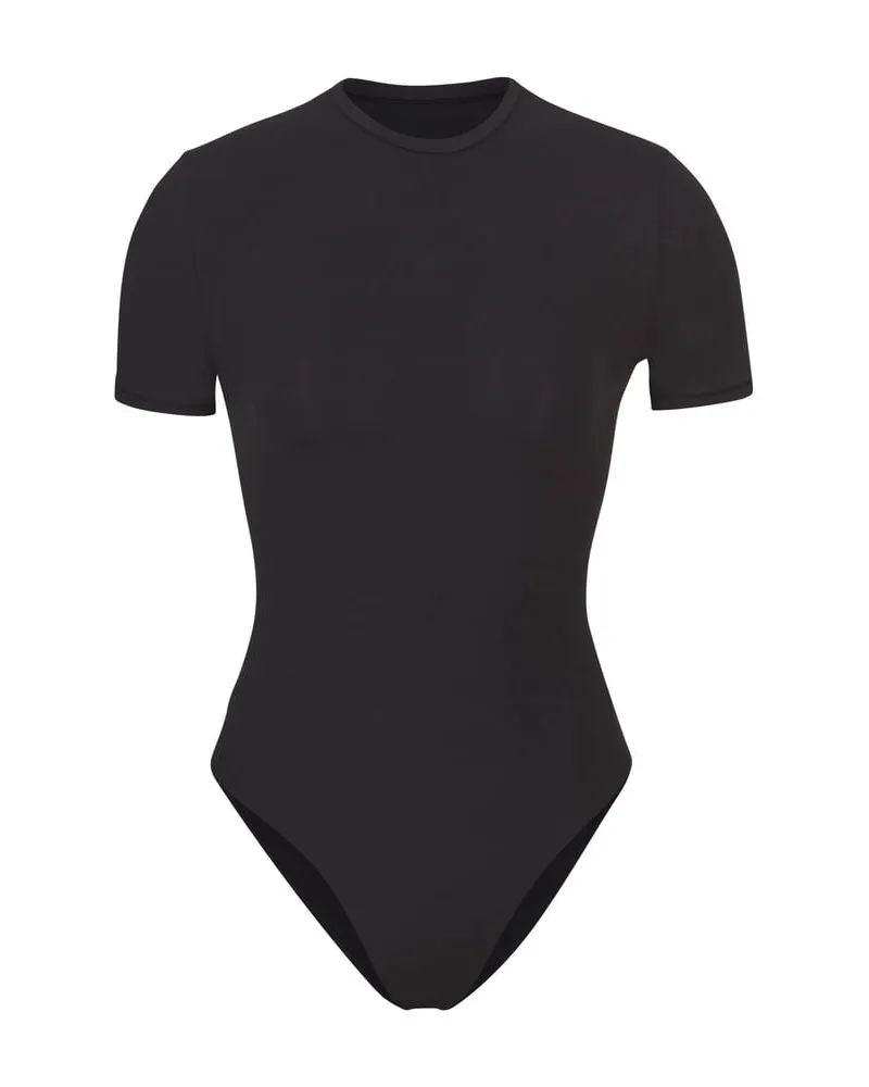 SKIMS Damen T-Shirt-Body FITS EVERYBODY Schwarz
