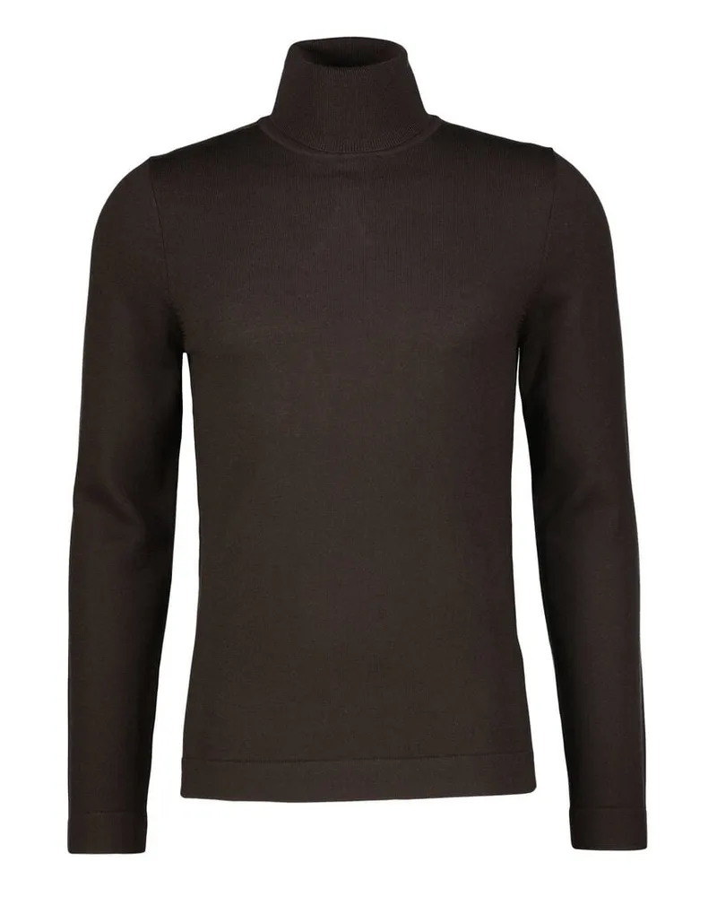 Drykorn Herren Rollkragenpullover aus Schurwolle JOEY Braun