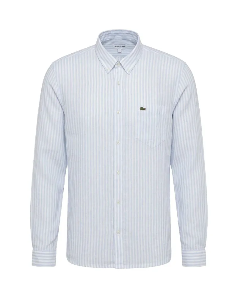 Lacoste Herren Hemd Regular Fit Bleu