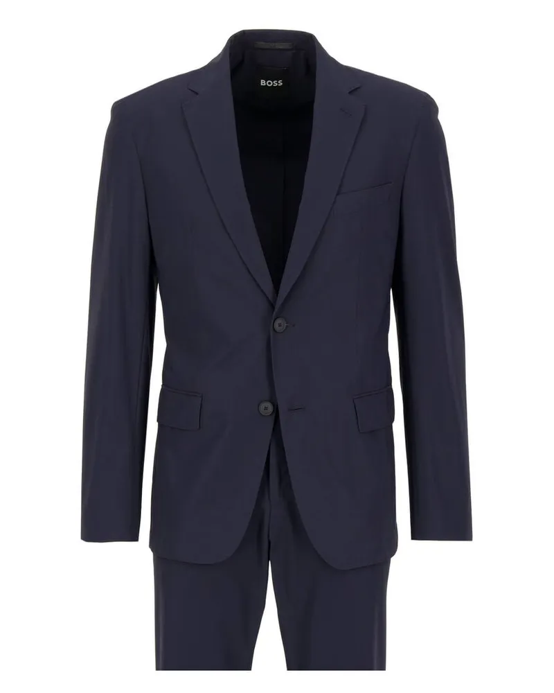 HUGO BOSS Herren Anzug P-HUGE Marine