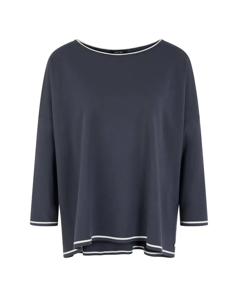 Marc Cain Damen Pullover aus Viskosemix Anthrazit